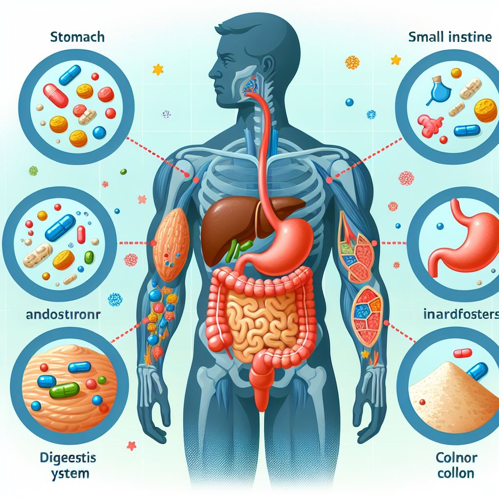 Cómo afecta Mezcla de esteroides al sistema digestivo