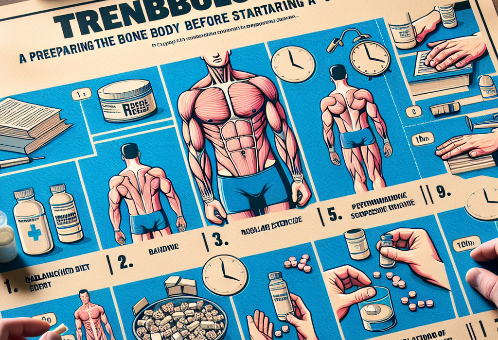 Cómo preparar el cuerpo antes de comenzar Pastillas de trembolona