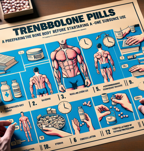 Cómo preparar el cuerpo antes de comenzar Pastillas de trembolona