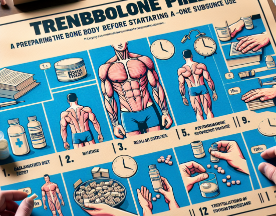Cómo preparar el cuerpo antes de comenzar Pastillas de trembolona