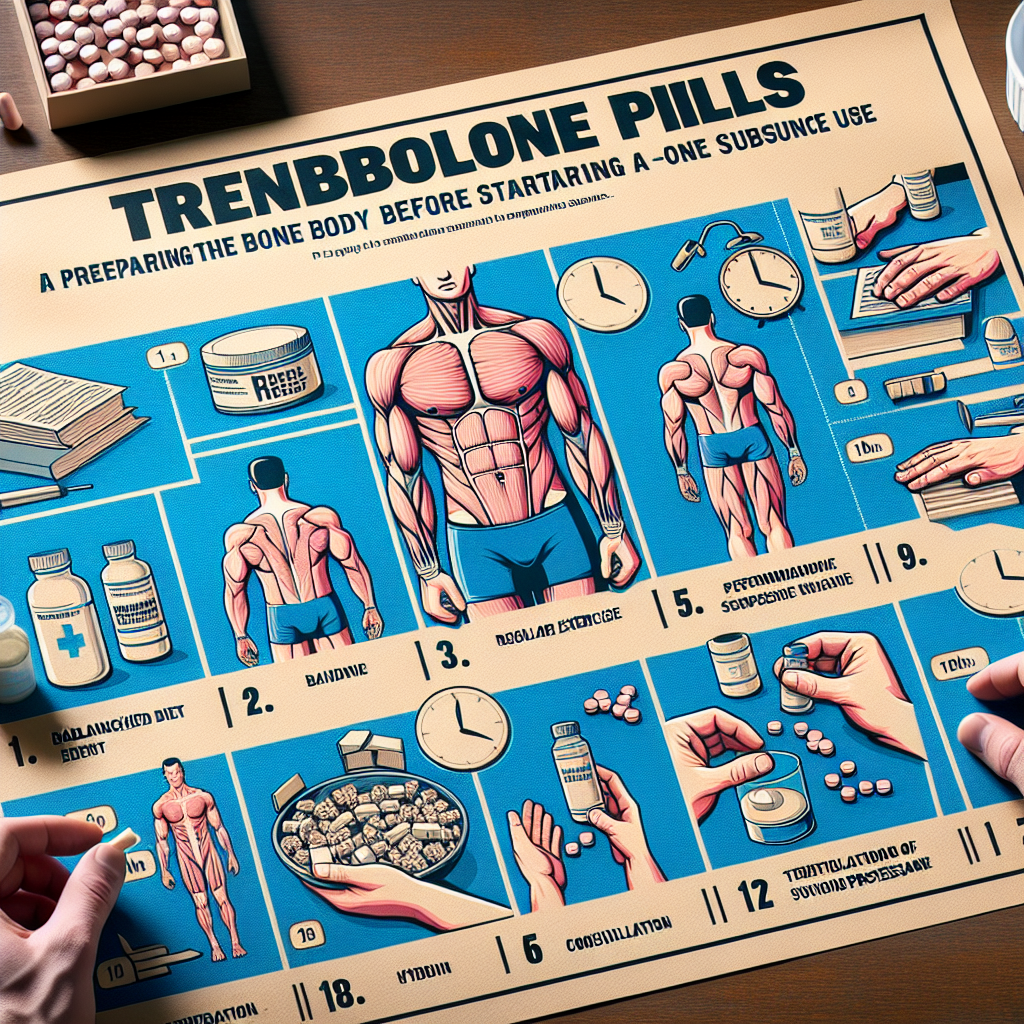 Cómo preparar el cuerpo antes de comenzar Pastillas de trembolona
