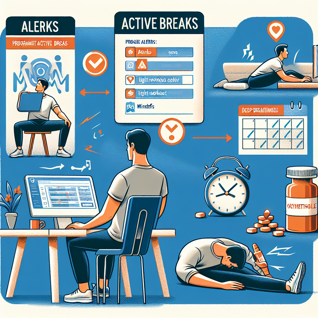 Cómo programar descansos activos mientras usas Oximetolona