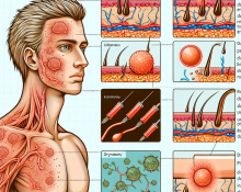 Cómo reacciona la piel al contacto prolongado con Drostanolona