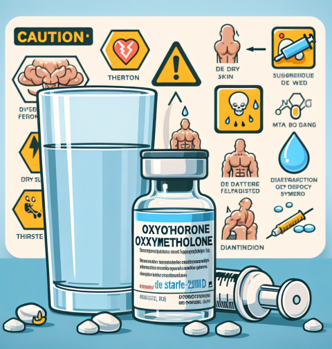 Oximetolona inyectable y riesgos de deshidratación