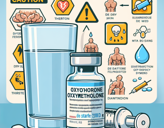 Oximetolona inyectable y riesgos de deshidratación