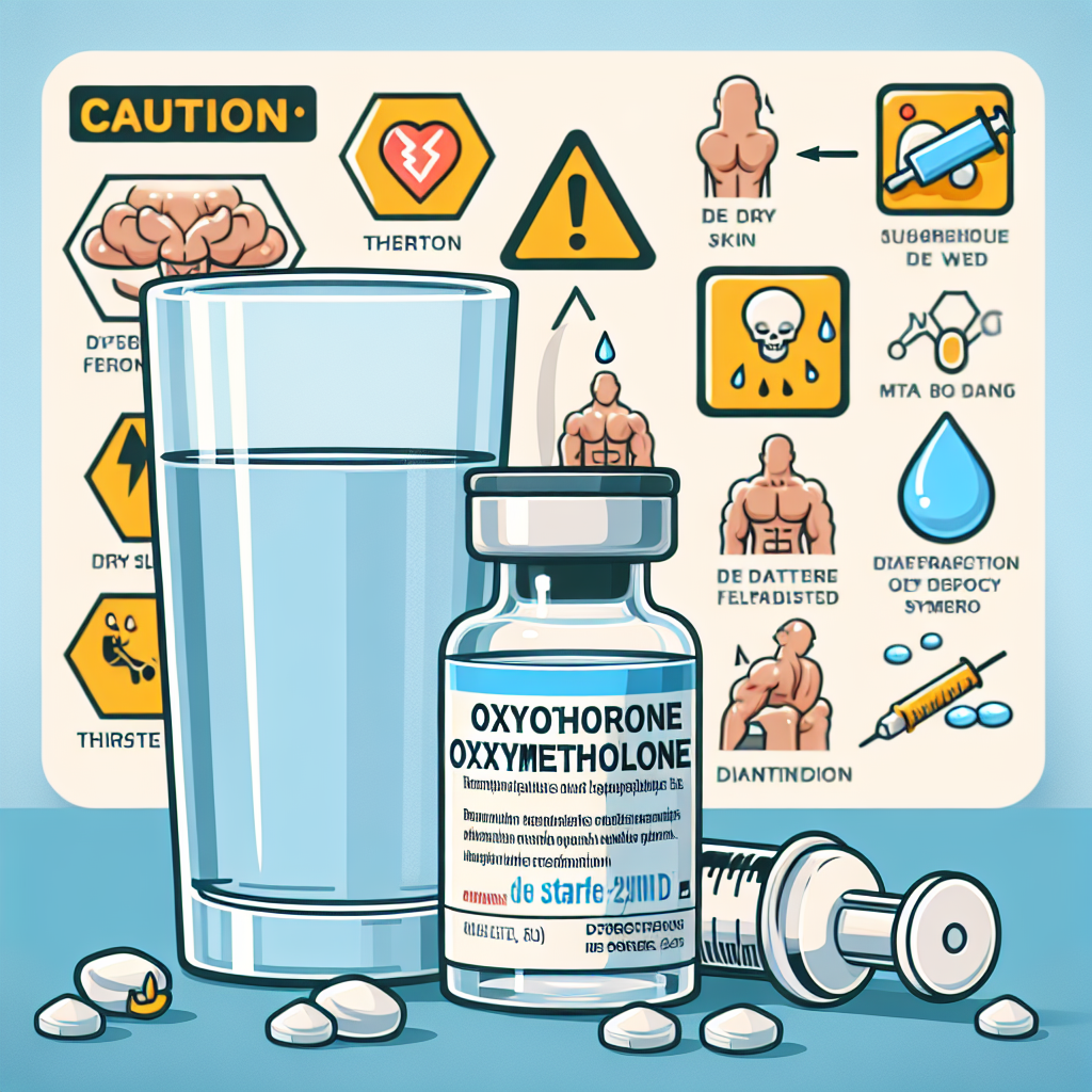 Oximetolona inyectable y riesgos de deshidratación