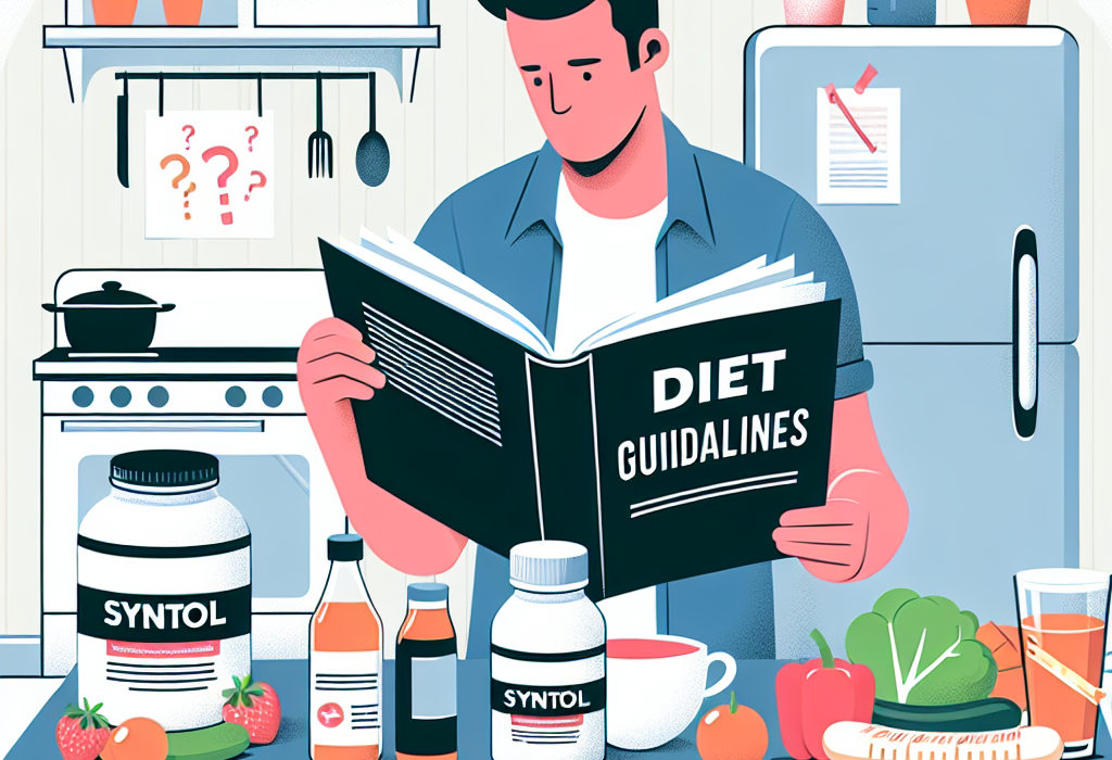 ¿Puede Syntol usarse durante una dieta estricta?