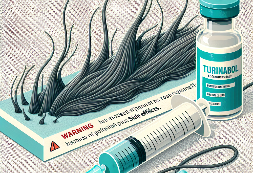 ¿Puede Turinabol inyectable causar caída del cabello?