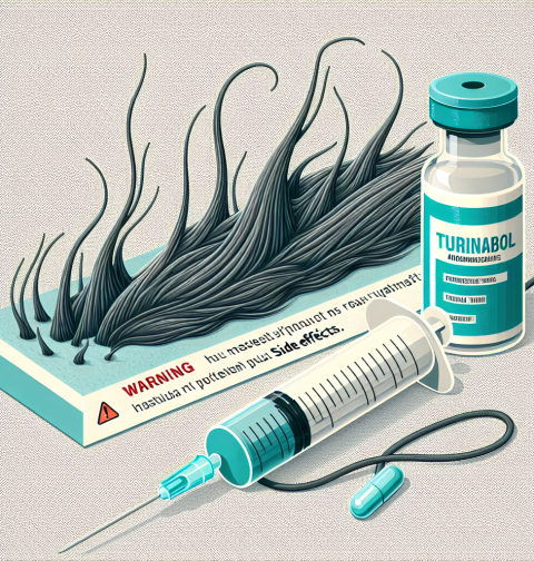 ¿Puede Turinabol inyectable causar caída del cabello?