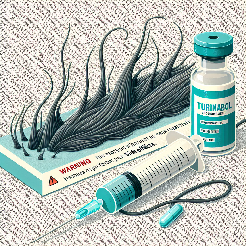 ¿Puede Turinabol inyectable causar caída del cabello?
