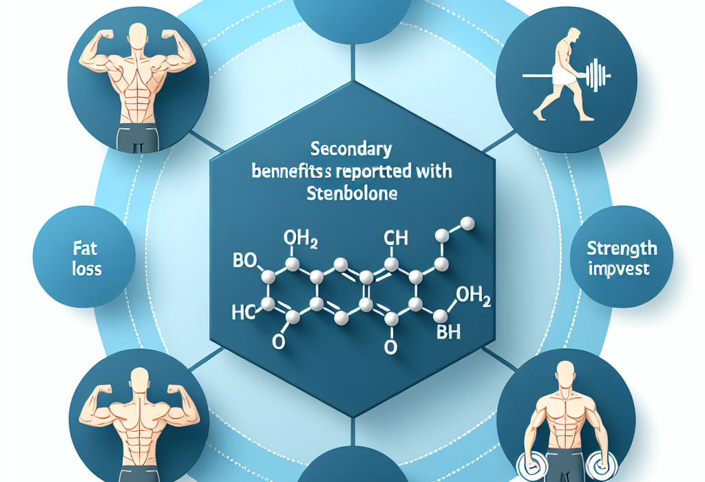 Qué beneficios secundarios se reportan con Stenbolone
