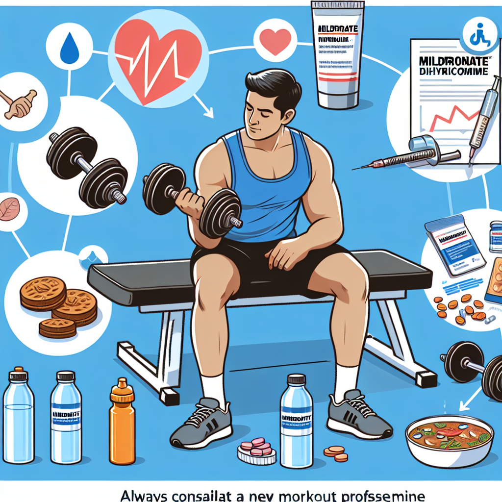 Qué variaciones hacer en el entrenamiento durante Mildronate Dihydricume
