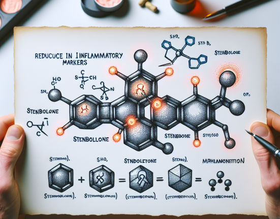 Stenbolone y reducción de marcadores inflamatorios