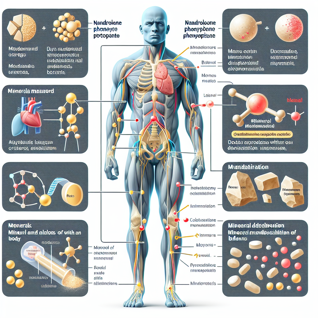 Cómo afecta Fenilpropionato de nandrolona al equilibrio mineral