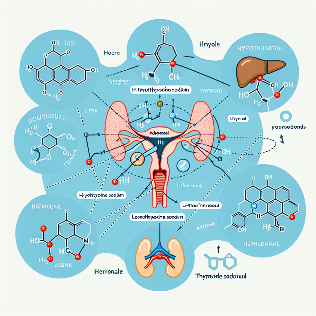 Cómo afecta L-Thyroxine Sodium/Levothyroxine Sodium (LT4 sodium) al eje HPTA