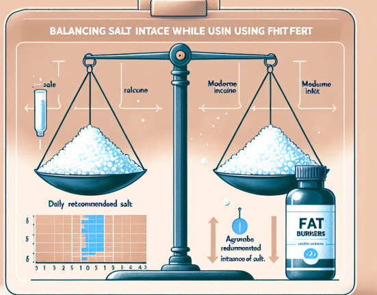 Cómo ajustar la ingesta de sal al usar Quemadores de grasa