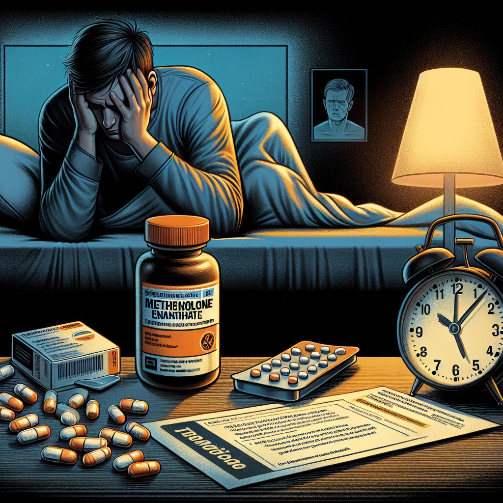 Cómo manejar el insomnio relacionado con Enantato de metenolona