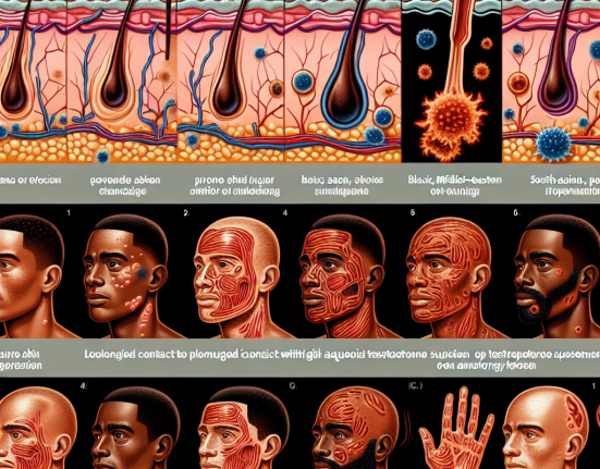 Cómo reacciona la piel al contacto prolongado con Suspensión acuosa de testosterona