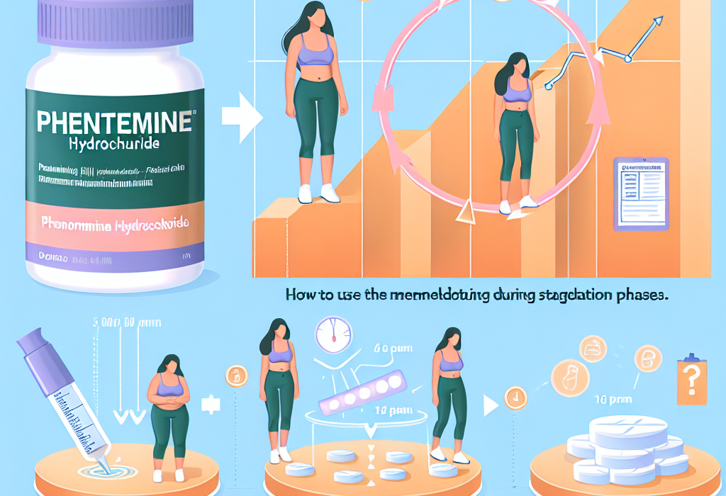 Cómo usar Phentermine Hydrochlorid en fases de estancamiento