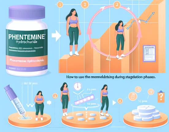 Cómo usar Phentermine Hydrochlorid en fases de estancamiento