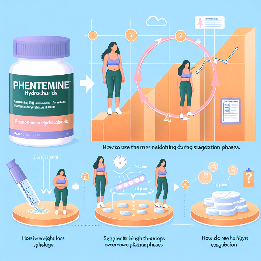 Cómo usar Phentermine Hydrochlorid en fases de estancamiento
