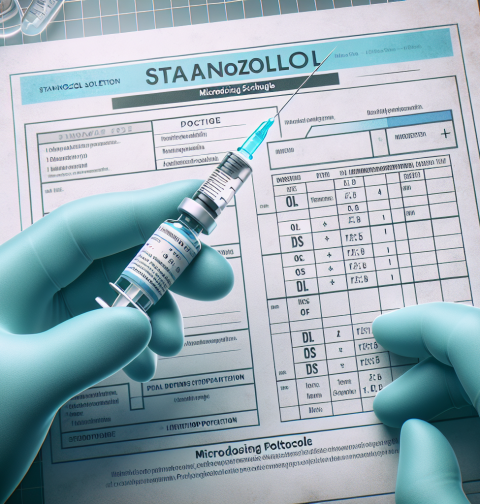 Protocolos de microdosis con Inyección de estanozolol