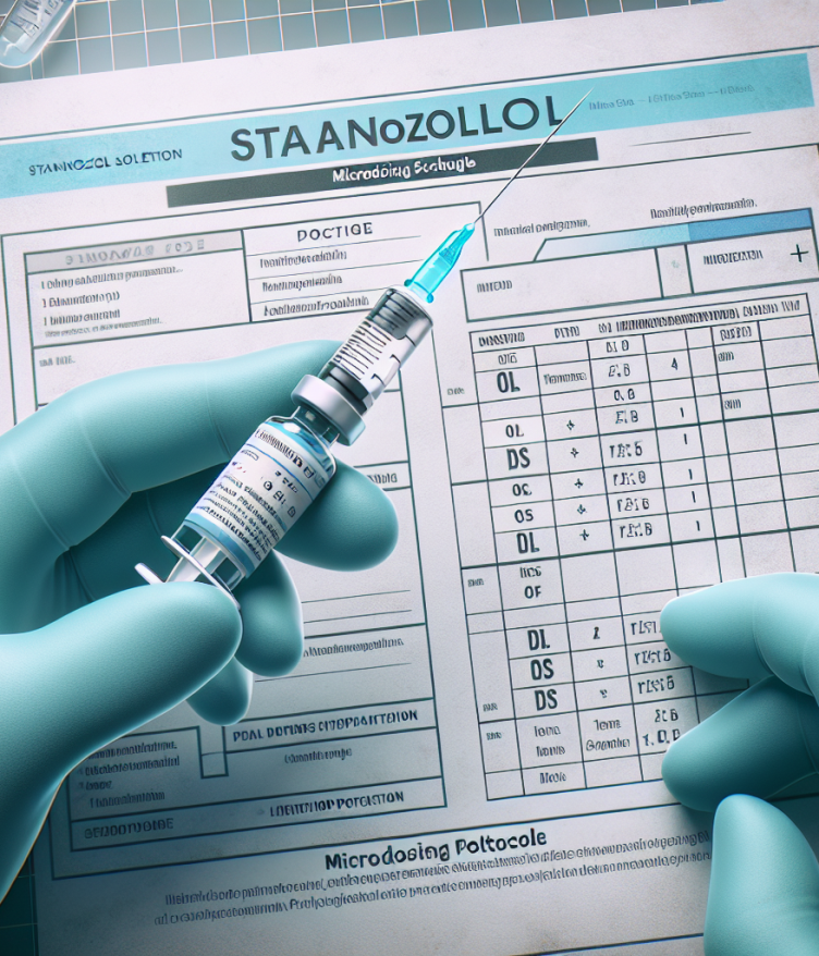 Protocolos de microdosis con Inyección de estanozolol
