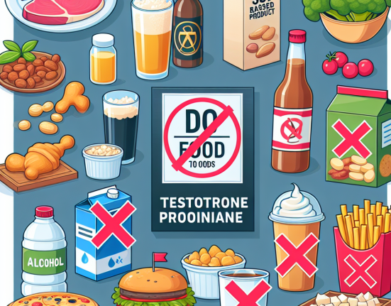 Qué alimentos debes evitar durante el ciclo con Propionato de testosterona