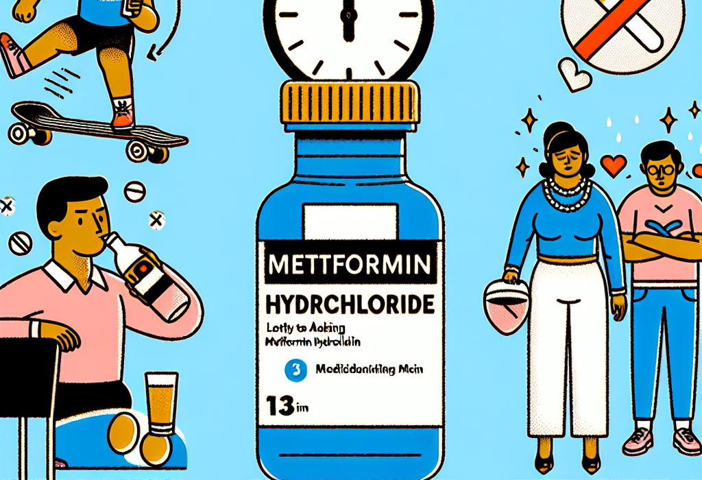 Qué evitar hacer justo después de tomar Metformin Hydrochlorid