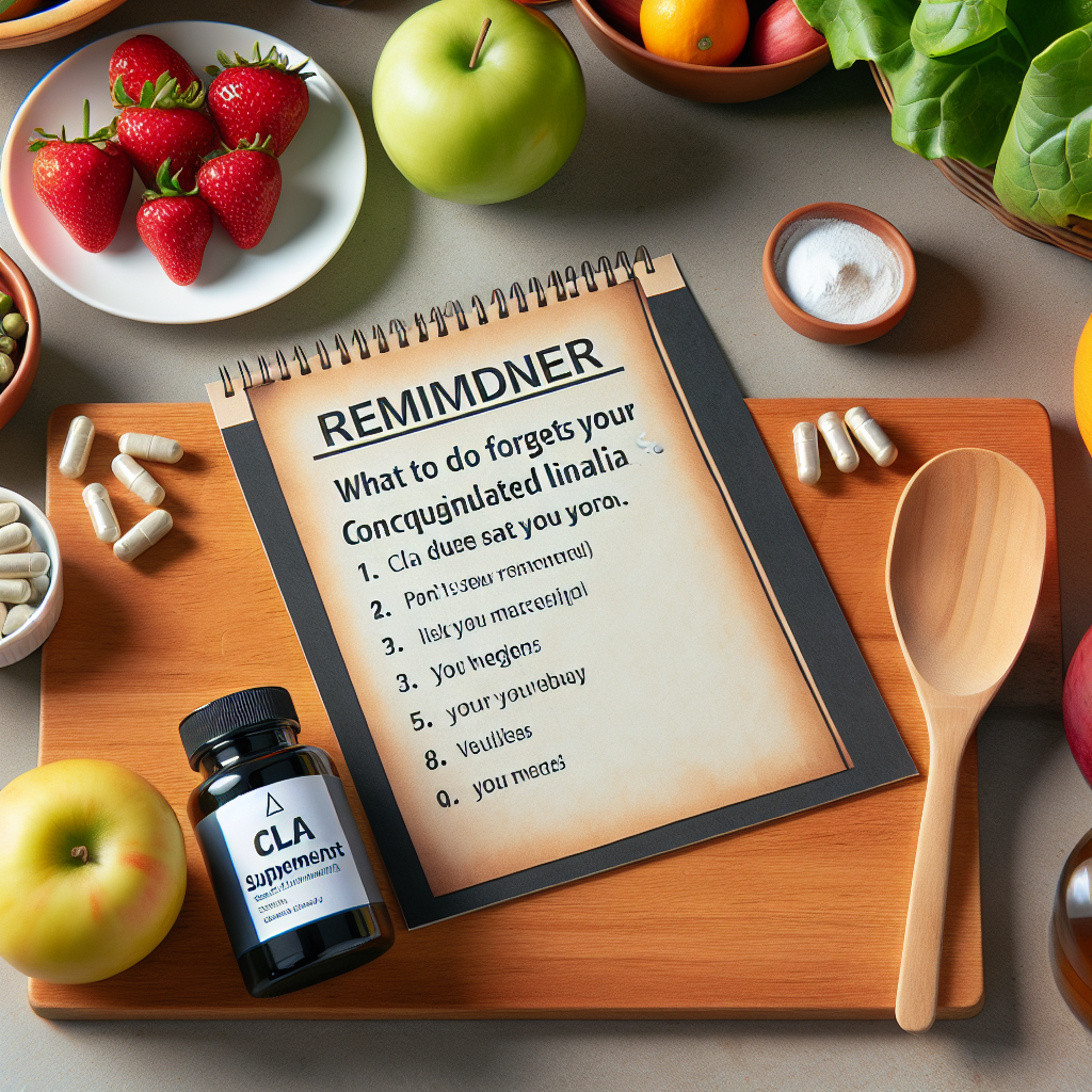 Qué hacer si se olvida una dosis de CLA