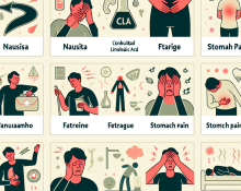 Qué síntomas pueden confundirse con efectos de CLA