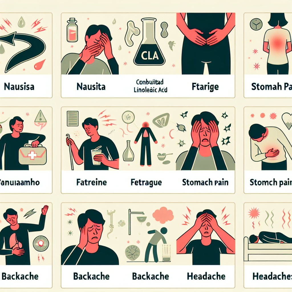 Qué síntomas pueden confundirse con efectos de CLA