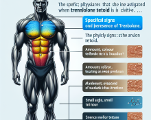 Qué tipo de sudoración indica que Trenbolone está activo
