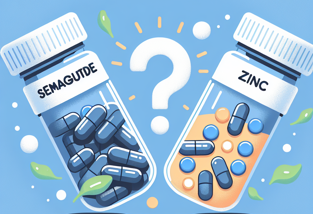 Semaglutid y suplementación con zinc: ¿complementarios?