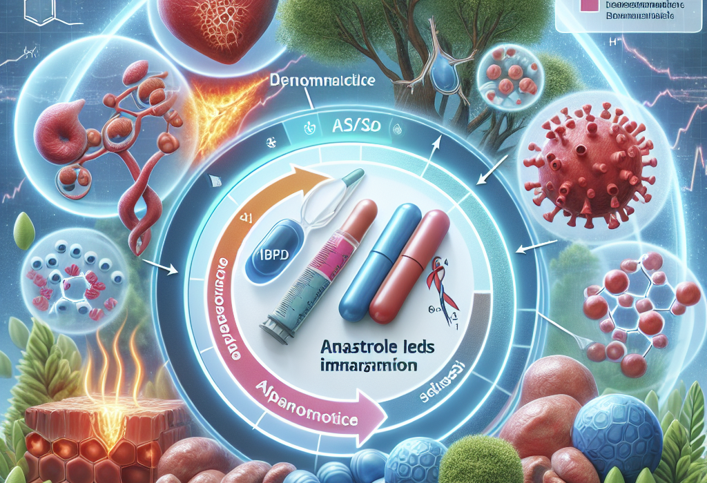 Anastrozol y reducción de marcadores inflamatorios
