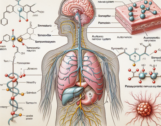 Cómo afecta Tamoxifeno al sistema nervioso autónomo