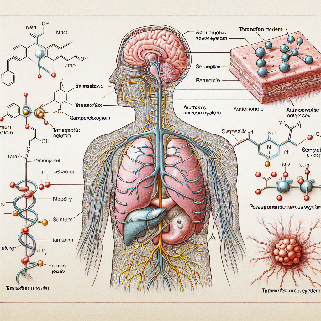 Cómo afecta Tamoxifeno al sistema nervioso autónomo