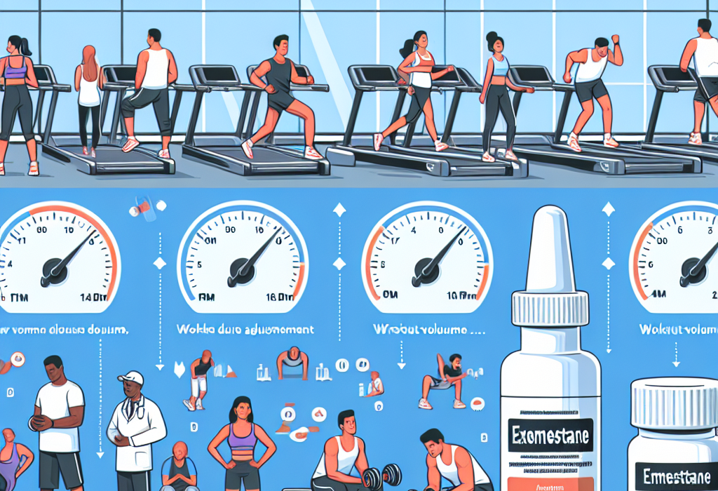 Cómo ajustar el volumen de entrenamiento al usar Exemestane