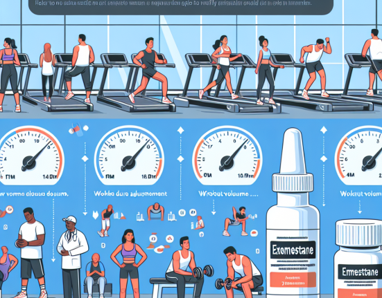 Cómo ajustar el volumen de entrenamiento al usar Exemestane