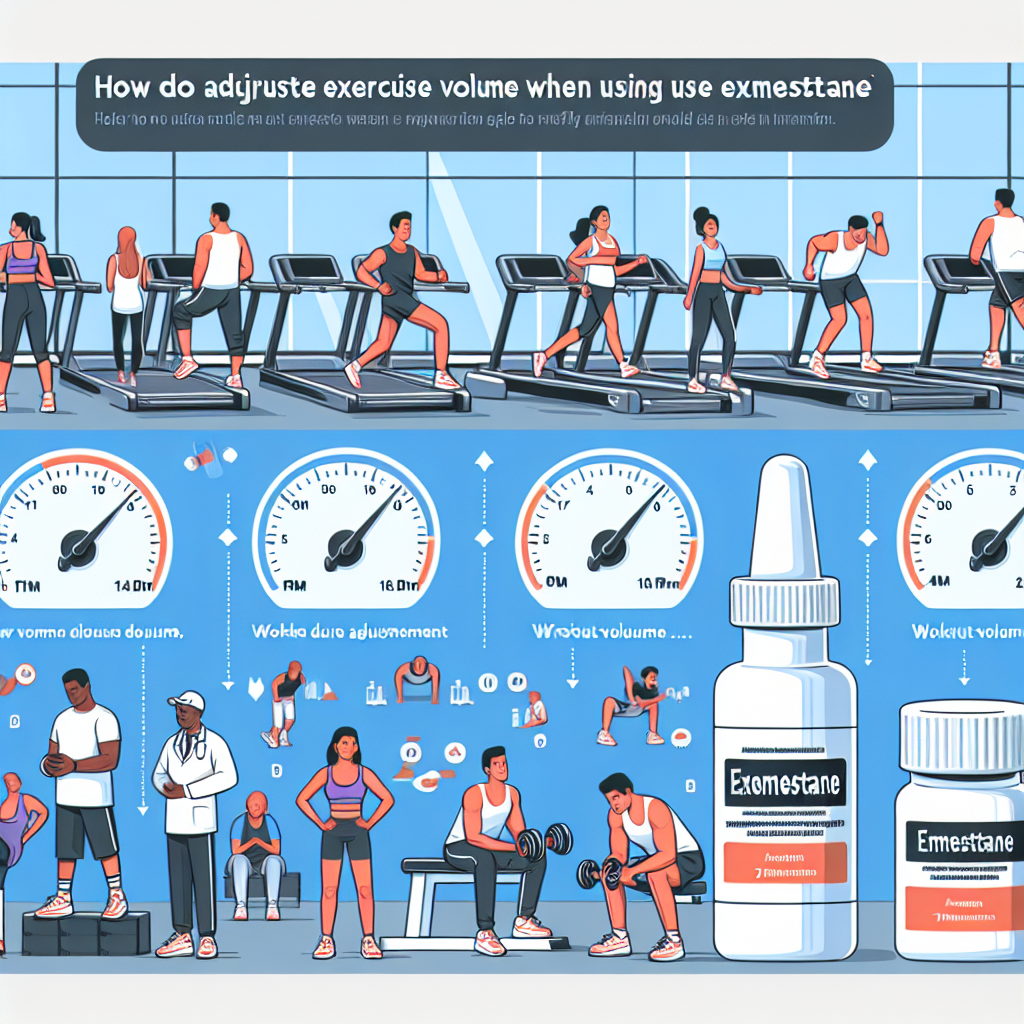 Cómo ajustar el volumen de entrenamiento al usar Exemestane