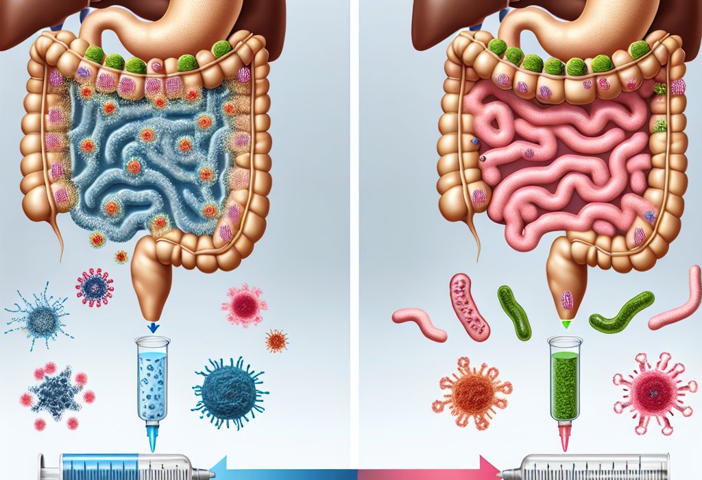 Cómo reacciona la microbiota intestinal a Agua bacteriostática para inyección