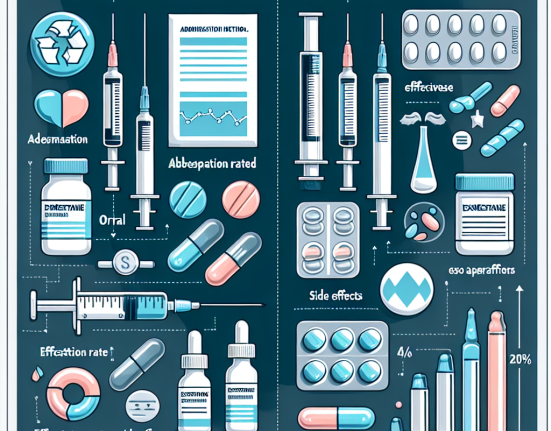 Diferencias entre Exemestane oral e inyectable