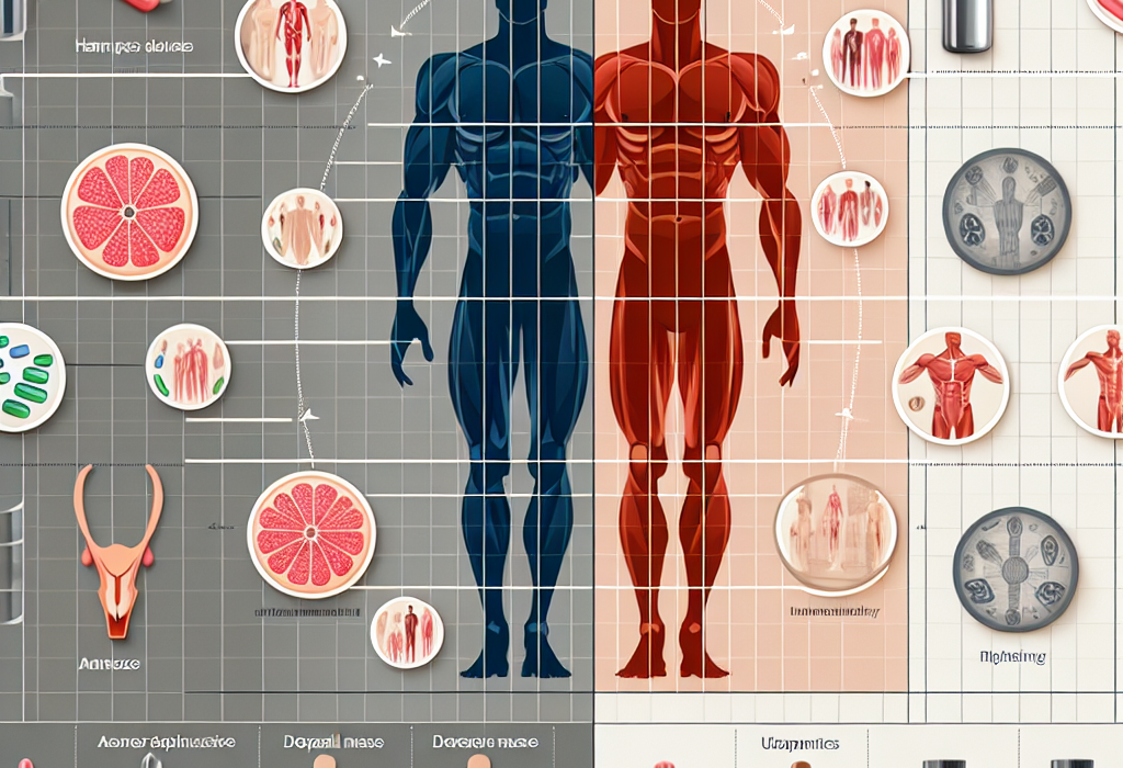 Diferencias entre resultados físicos y estéticos con Citrato de toremifeno