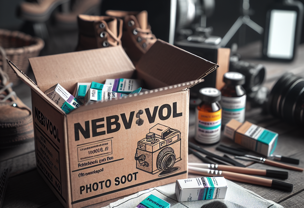 Nebivolol en preparación para sesiones fotográficas