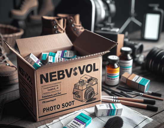 Nebivolol en preparación para sesiones fotográficas