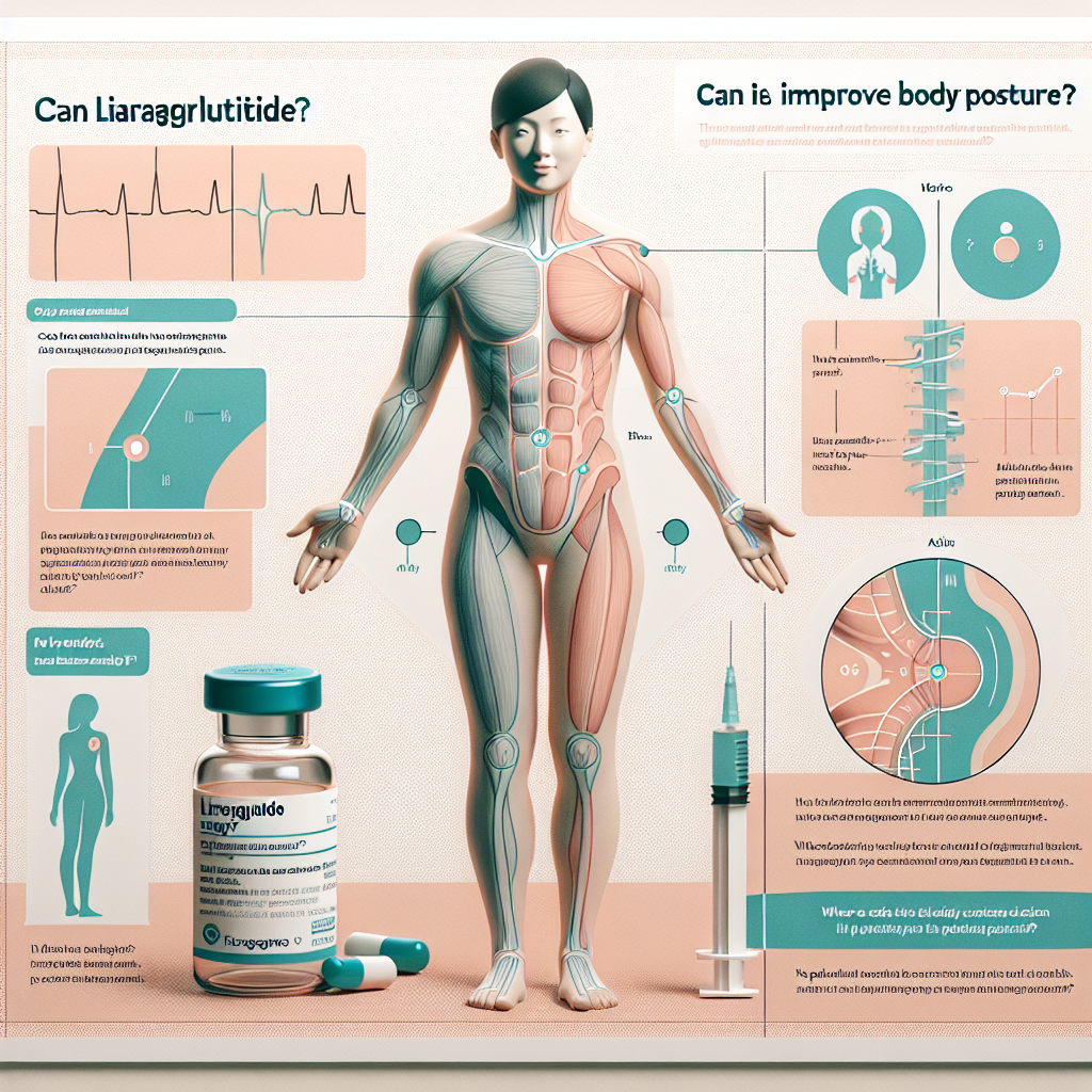¿Puede Liraglutida mejorar la postura corporal?