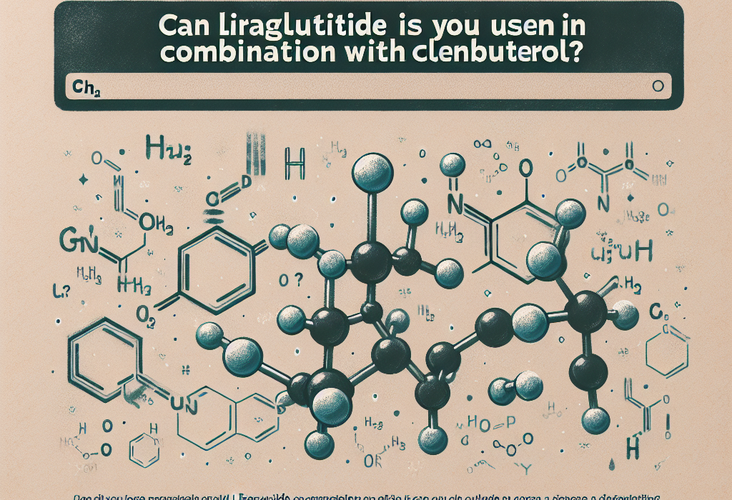 ¿Puede Liraglutida usarse junto con clenbuterol?