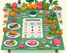 Qué alimentos facilitan el metabolismo de Anastrozol