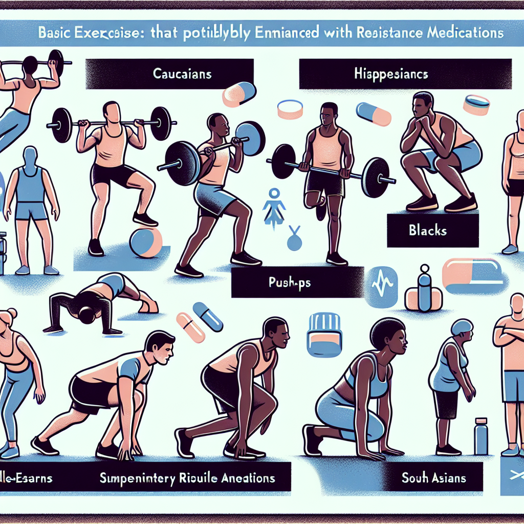 Qué ejercicios básicos se potencian con Medicamentos de resistencia