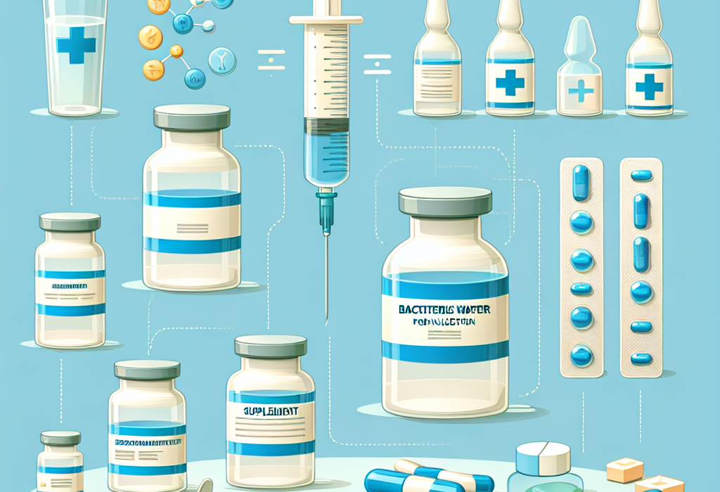 ¿Qué suplementos combinan bien con Agua bacteriostática para inyección?